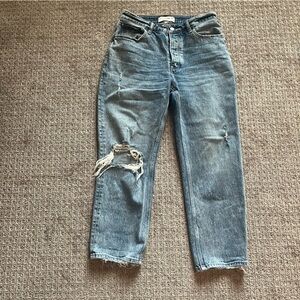 Abercrombie XShort The Dad High Rise Curve Love size 27. Excellent Condition.